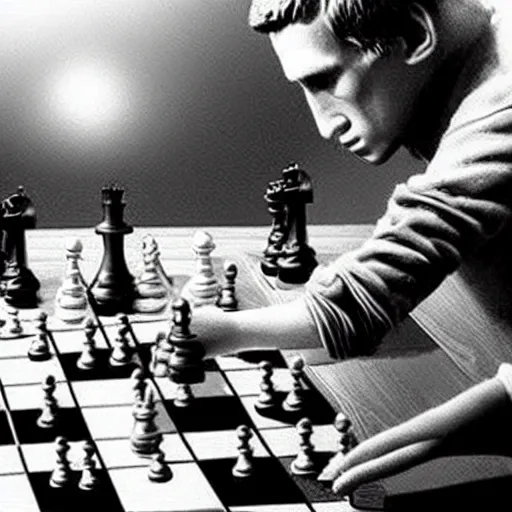 Cristiano Ronaldo Plays Chess with Shrek, intricate