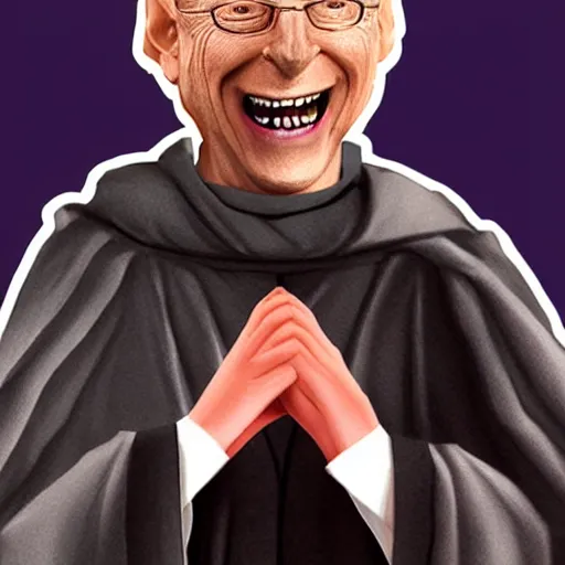 Prompt: Emperor Palpatine as Bill Gates today