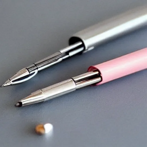 Image similar to cute pen with human features, super cute, tiny , adorable, awww aspiring, very cute