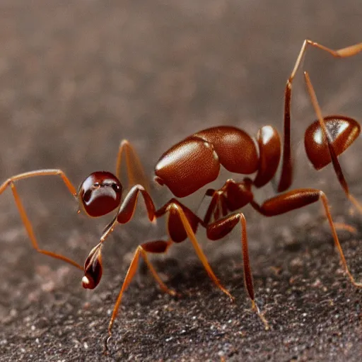 Image similar to ant person