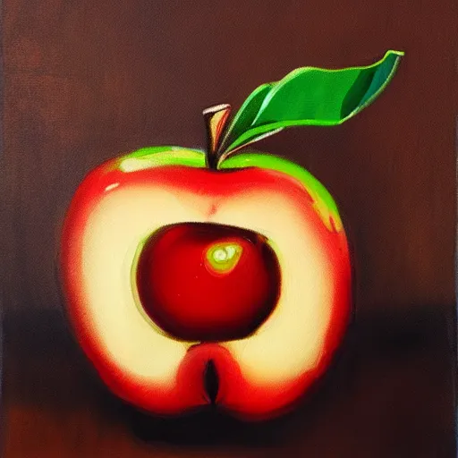 Prompt: apple by ivo jordanov, # artoftheday