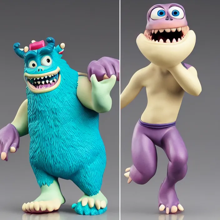 Image similar to sully, a goodsmile figure of sully from monsters inc, figurine, detailed product photo,