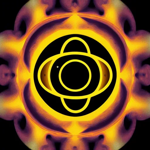 Image similar to digital illustration of yin yang flow