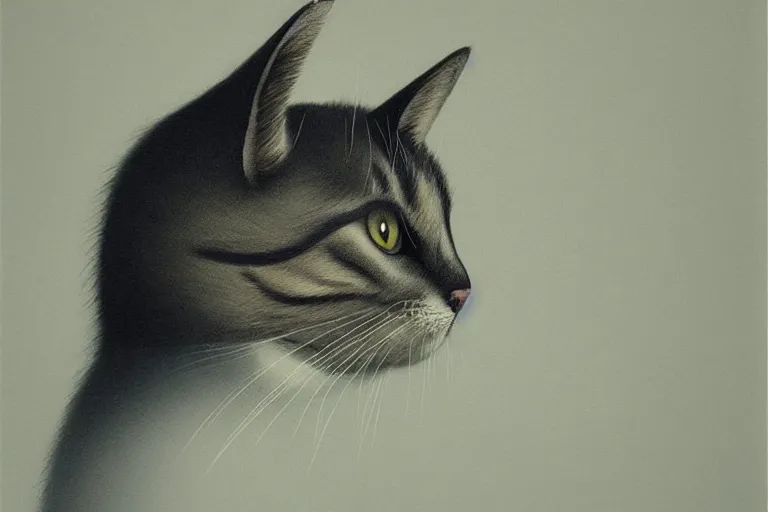 Image similar to cat pikachu hybrid animal, portrait by tim eitel