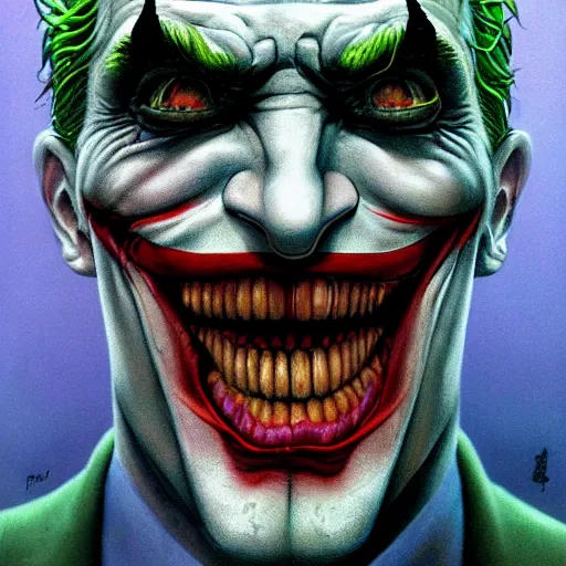 highly detailed image of the joker in the style of | Stable Diffusion ...