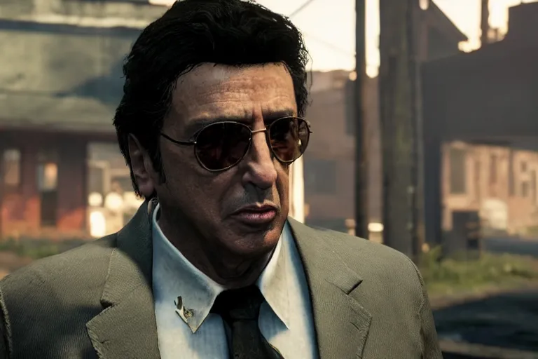 Image similar to al pacino in mafia 3