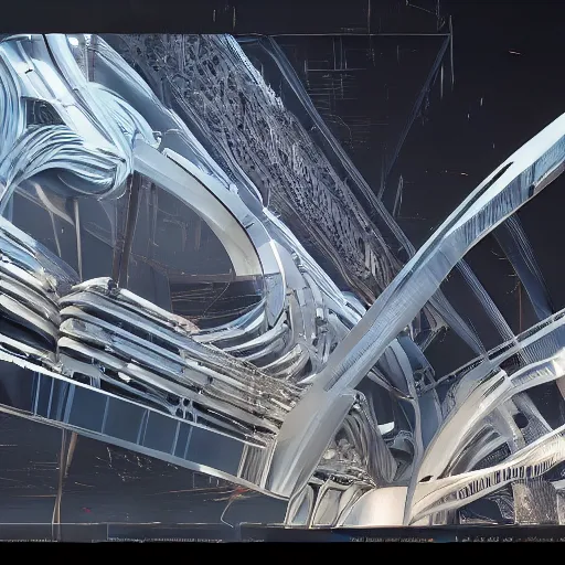 Image similar to sci-fi motherboard structure on the coronation of napoleon painting and digital billboard in the middle, unreal engine 5, keyshot, octane, artstation trending, ultra high detail, ultra realistic, cinematic, 8k, 16k, in style of zaha hadid, in style of nanospace Michael Menzelincev, in style of Lee SOUDER, colors in style of the Blade Runner 2049, in plastic, dark, tilt shift,