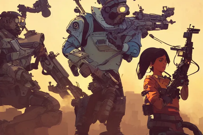 Image similar to vishwaroop, official fanart behance hd artstation by jesper ejsing, by rhads, makoto shinkai and lois van baarle, ilya kuvshinov, ossdraws, that looks like it is from borderlands and by feng zhu and loish and laurie greasley, victo ngai, andreas rocha, john harris