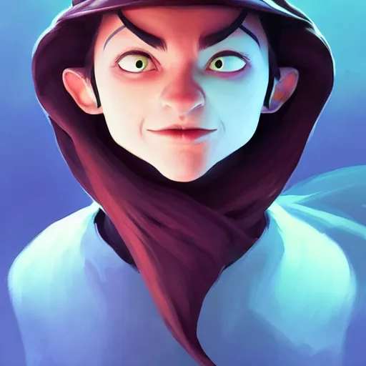 Image similar to face icon stylized minimalist wizard of the coast, loftis, cory behance hd by jesper ejsing, by rhads, makoto shinkai and lois van baarle, ilya kuvshinov, rossdraws global illumination