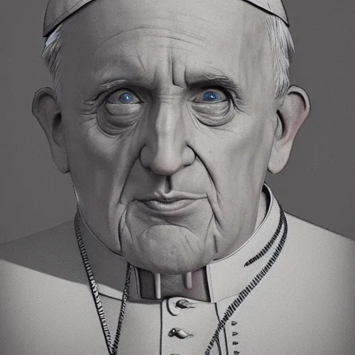 Image similar to Pope, Secrets inside the Vatican, Horror,Trending artstation, cinematográfica, digital Art