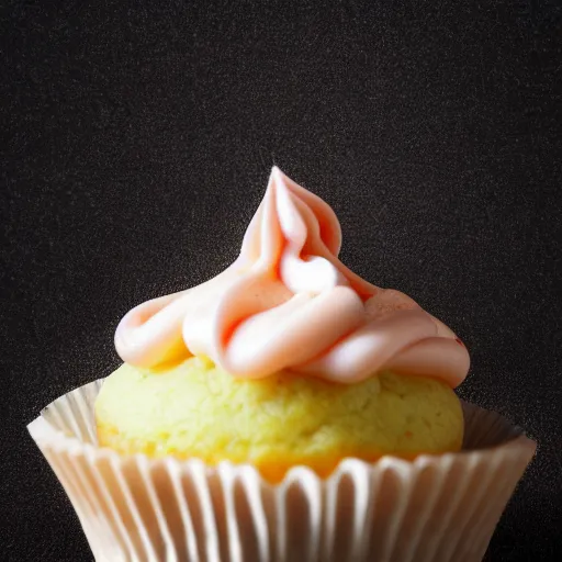 Prompt: the most delectable cupcake ever made. luscious cupcake dripping icing. food photography. 4 k. depth of field. octane render. hyper realistic