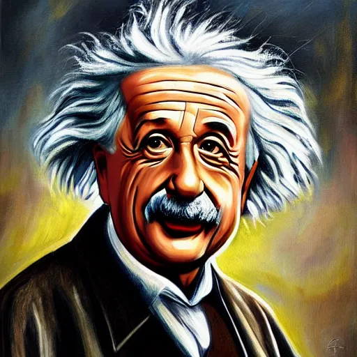 Image similar to albert einstein by jessica oyhenart