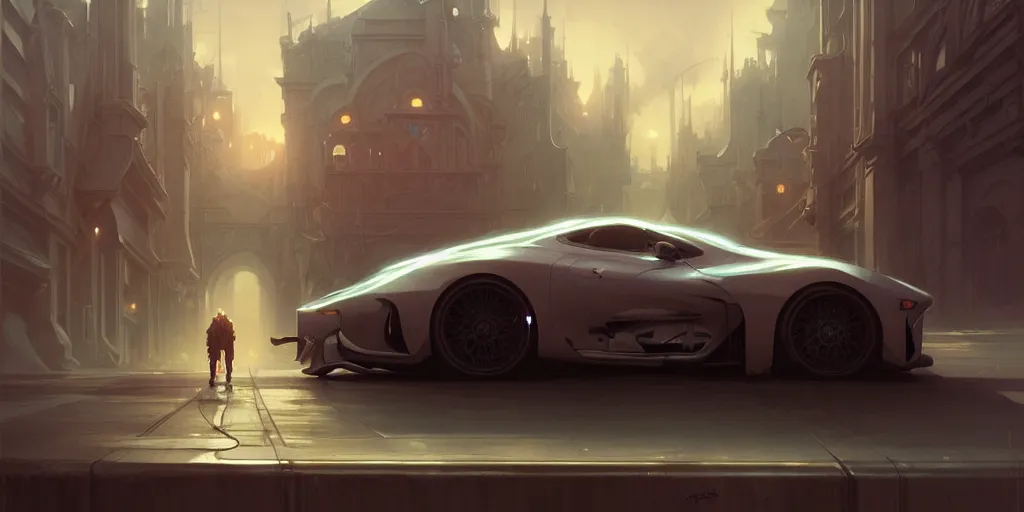 Prompt: the one eyed man likes your car, highly detailed, digital painting, artstation, concept art, matte, sharp focus, illustration, art by artgerm and greg rutkowski and alphonse mucha