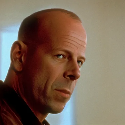 Prompt: bruce willis as sam wheat in the film ghost