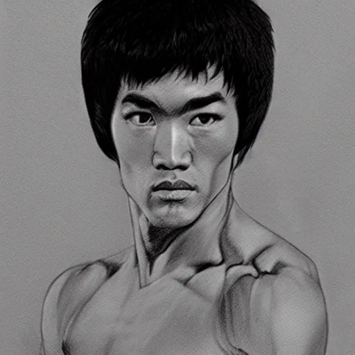 Bruce Lee sketch by Xgrunt on DeviantArt