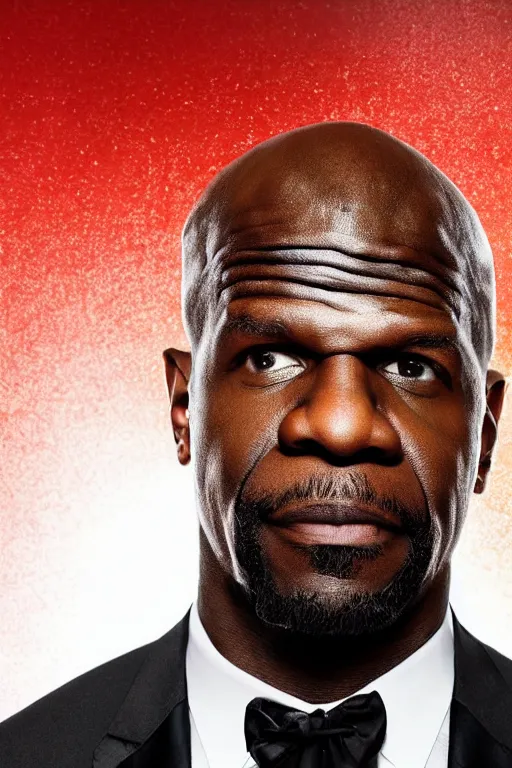 Prompt: 📷 terry crews is jelly, made of food, head portrait, dynamic lighting, 4 k