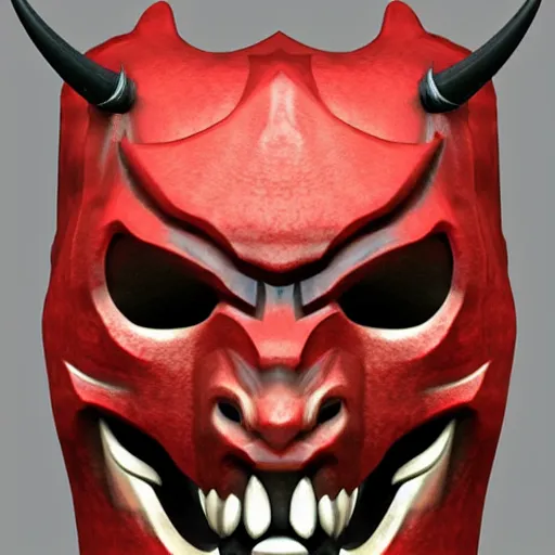 Prompt: demon samurai mask on hell by mario feng, mohamed reda