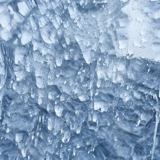 Prompt: see through clear sheet of ice sheet of ice in front of face behind ice 80mm close up