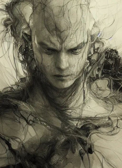 Prompt: portrait, the seed from which all magic sprouted, watercolor, dramatic lighting, cinematic, establishing shot, extremely high detail, foto realistic, cinematic lighting, pen and ink, intricate line drawings, by Yoshitaka Amano, Ruan Jia, Kentaro Miura, Artgerm, post processed, concept art, artstation, matte painting, style by eddie mendoza, raphael lacoste, alex ross