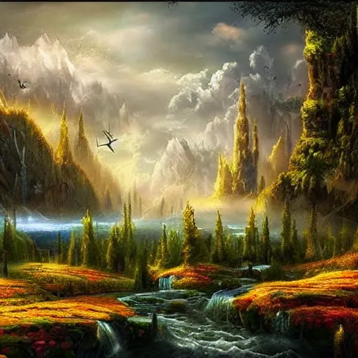 Prompt: a beautiful beautiful beautiful beautiful beautiful fantasy landscape.