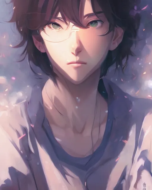 Prompt: medium shot, visible face, detailed face, perfectly shaded, atmospheric lighting, by makoto shinkai, stanley artgerm lau, wlop, rossdraws