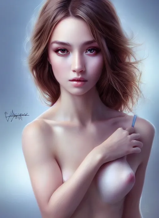 Prompt: a gorgeous female photo, professionally retouched, soft lighting, half body shot, realistic, smooth face, perfect eyes, wide angle, sharp focus on eyes, 8 k high definition, insanely detailed, intricate, elegant, art by artgerm, snow