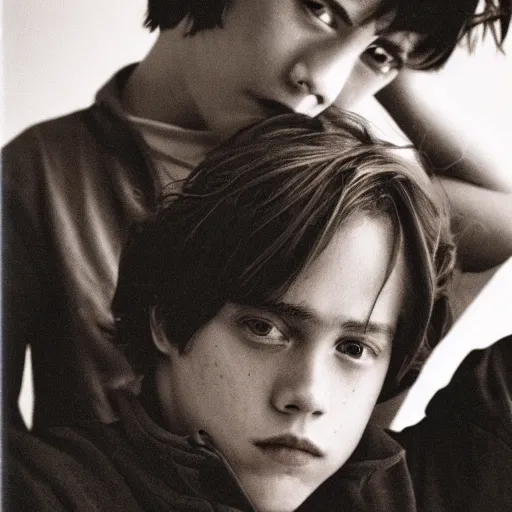 Image similar to cole sprouse photographed by larry clark