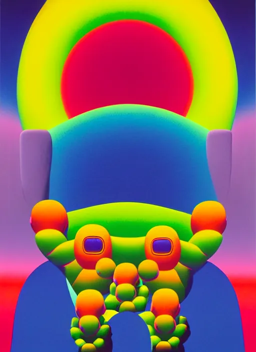 Prompt: hihop cover by shusei nagaoka, kaws, david rudnick, airbrush on canvas, pastell colours, cell shaded, 8 k