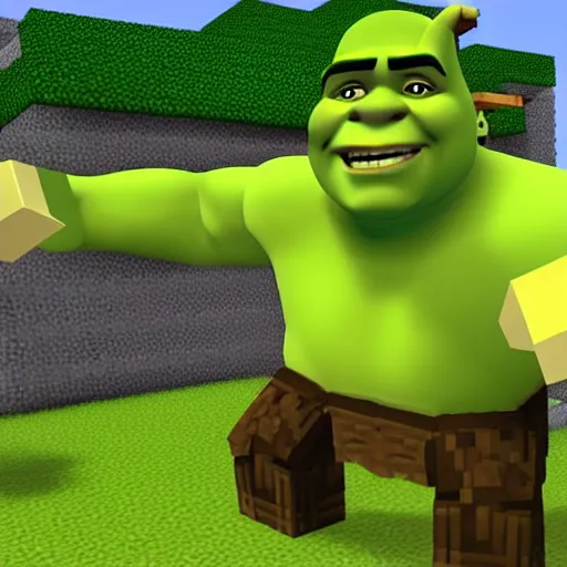 Shrek in Minecraft 2.0 by Primon4723 on DeviantArt