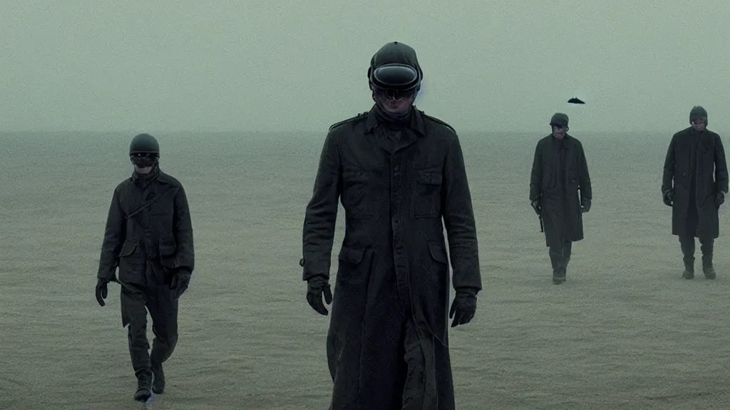 Prompt: the shrimp blinders film still from the movie directed by denis villeneuve with art direction by zdzis