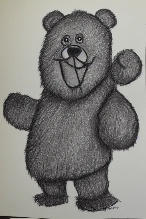 Image similar to how to draw fozzy bear by hogarth