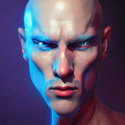 Prompt: the mirror man, portrait, fantasy, beautiful face, vivid colors, elegant, concept art, sharp focus, digital art, hyper - realistic, 4 k, unreal engine, highly detailed, hd, dramatic lighting by brom, trending on artstation