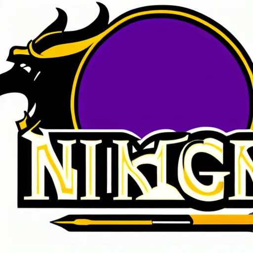 Image similar to sports logo detailed vector vikings