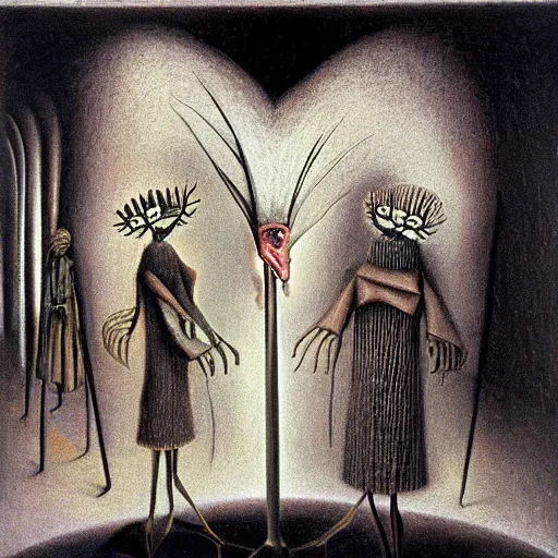 Image similar to pareidolia!!! by Remedios Varo