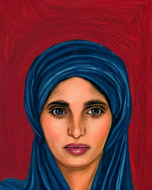 Image similar to an award winning portrait of the beautiful sherazade by rafael