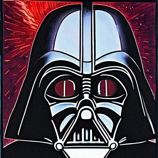 Image similar to darth vader by neil gaiman