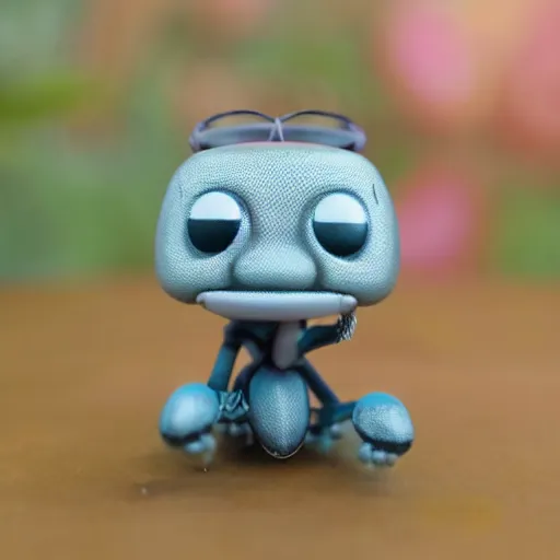 Prompt: A funko pop ant, insect