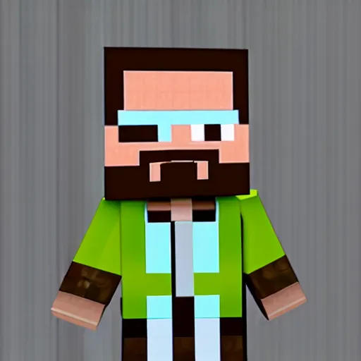 Image similar to Walter White Minecraft character