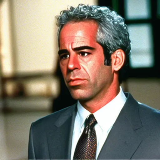 Prompt: Jeffery Epstein stars in Face/Off (1997)