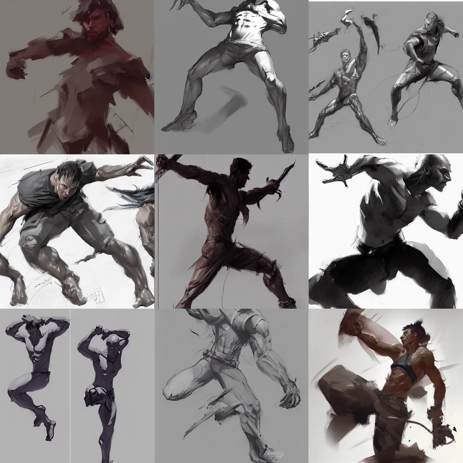 Dynamic Reference Sheets: poses in action by Kibbitzer by Kudos Editore —  Kickstarter