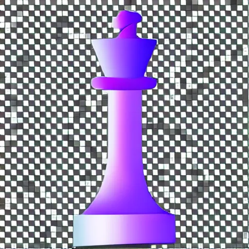 Prompt: low poly mesh model of a chess piece, vector, PNG, transparency