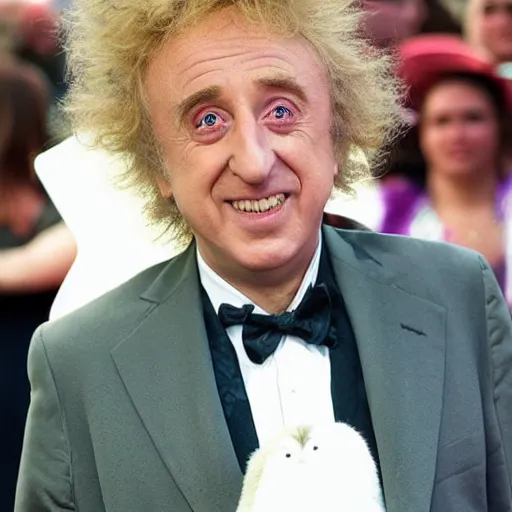 Image similar to gene wilder as a zootopia character