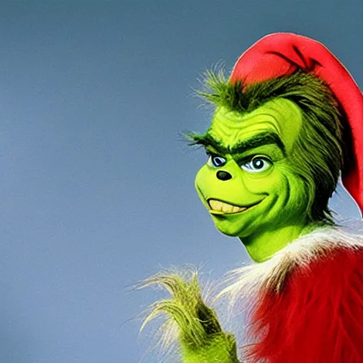 Image similar to jack nicholson as the grinch in the grinch