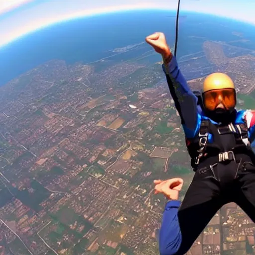 Image similar to skydiving first person perspective