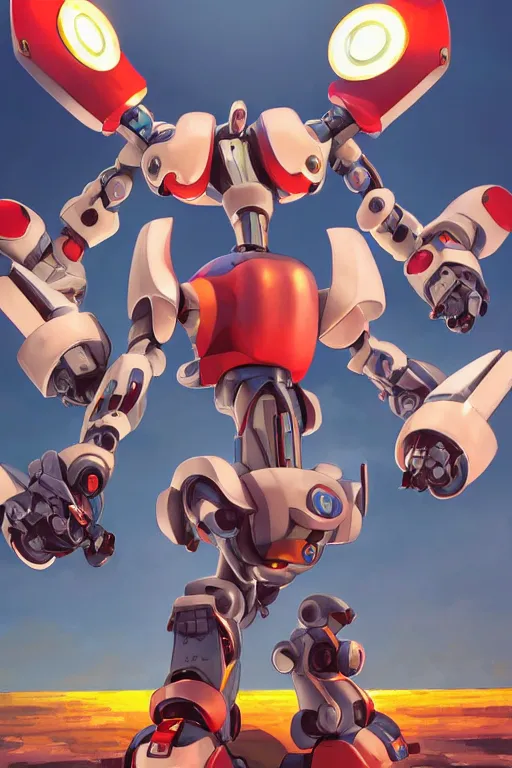 Image similar to metabots medabots medarotto medarot robot minimalist comics, behance hd by jesper ejsing, by rhads, makoto shinkai and lois van baarle, ilya kuvshinov, rossdraws global illumination ray tracing hdr radiating a glowing aura