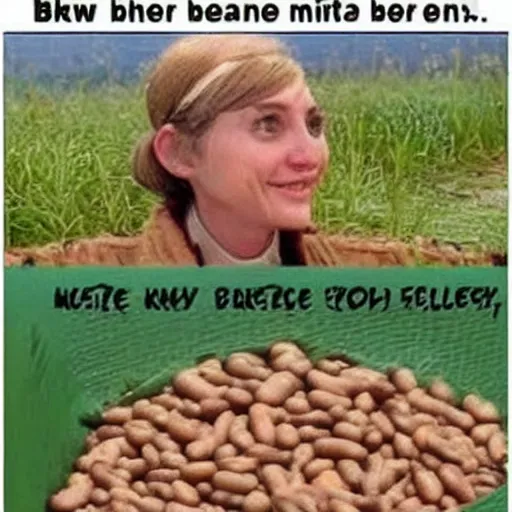 Image similar to meme about british beans