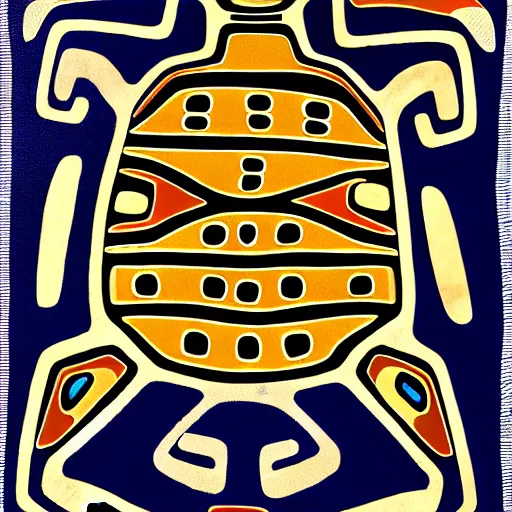 Image similar to turtle. pacific northwest coast, haida gwaii, formline, native art, tribal art, haida, clean, haida, haida