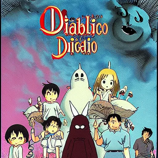 Prompt: diablico sucio by studio ghibli