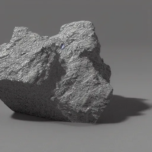 Image similar to new mineral discovered, cgsociety, octane render