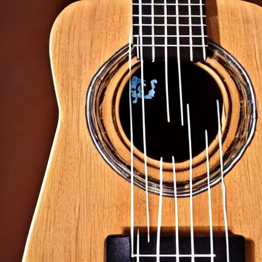 Image similar to ukulele closeup